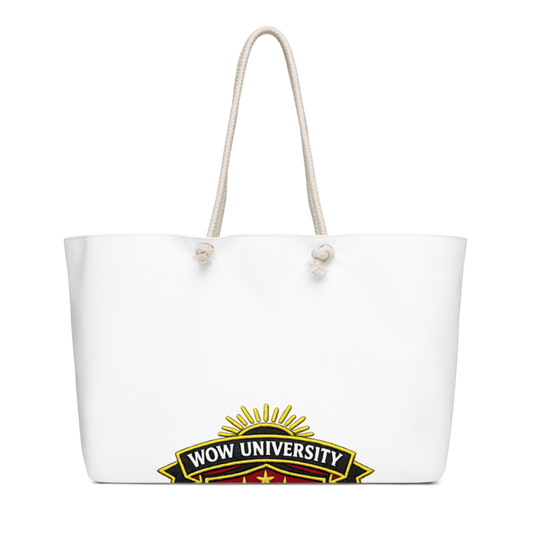 WOWU VisionaryLeadership badge Weekender Bag