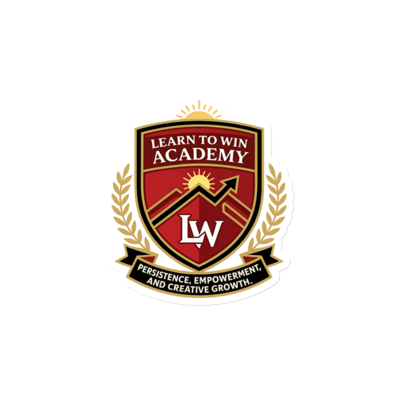 Learn To Win Academy | LTW Core logo | Die-Cut Magnet