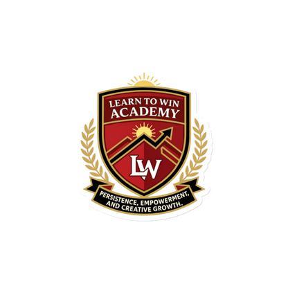 Learn To Win Academy | LTW Core logo | Die-Cut Magnet