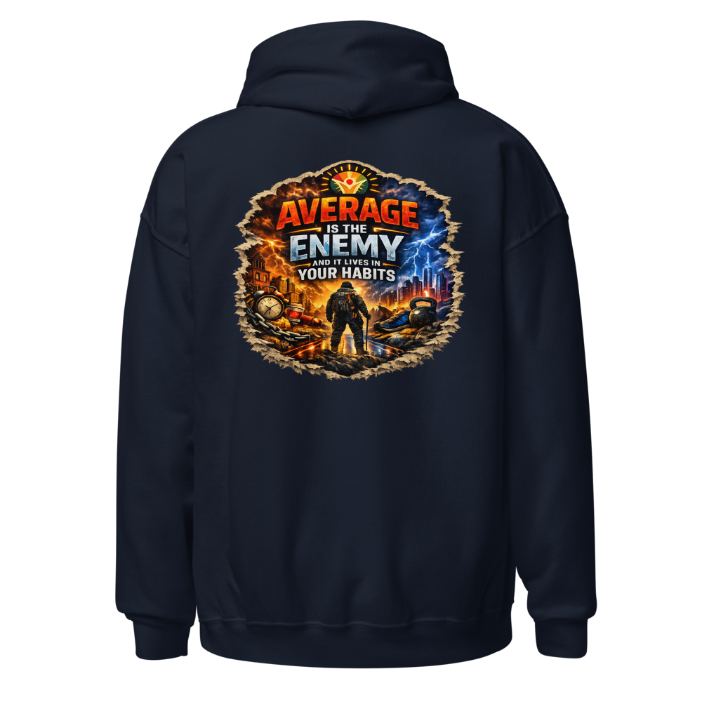 WOW University — Core Hoodie — Back (Navy)