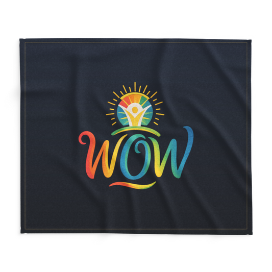 WOW | WOW Core logo | Lightweight Summer Blanket