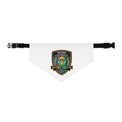 WOW University | WOWU Core badge | Pet Bandana