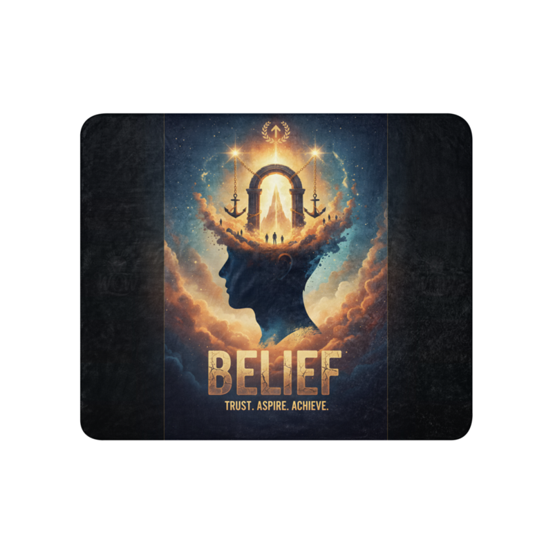 WOW | Belief | Sublimated Sherpa Blanket