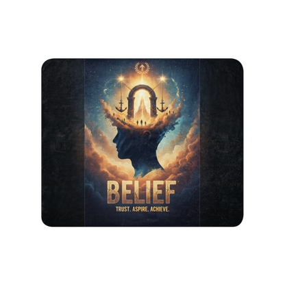 WOW | Belief | Sublimated Sherpa Blanket