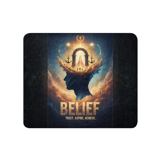WOW | Belief | Sublimated Sherpa Blanket