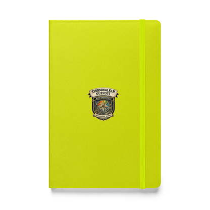 Stormwalker Outpost WOWU compass badge Hardcover Notebook