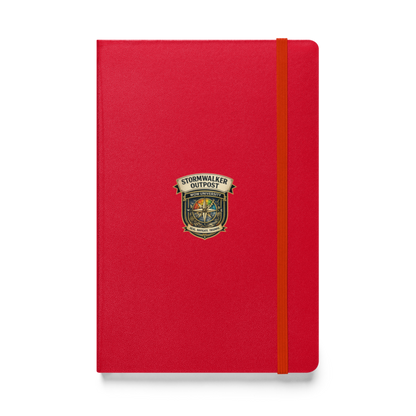 Stormwalker Outpost WOWU compass badge Hardcover Notebook