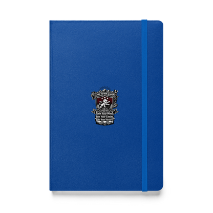 LTW TrainYourMind badge Hardcover Notebook