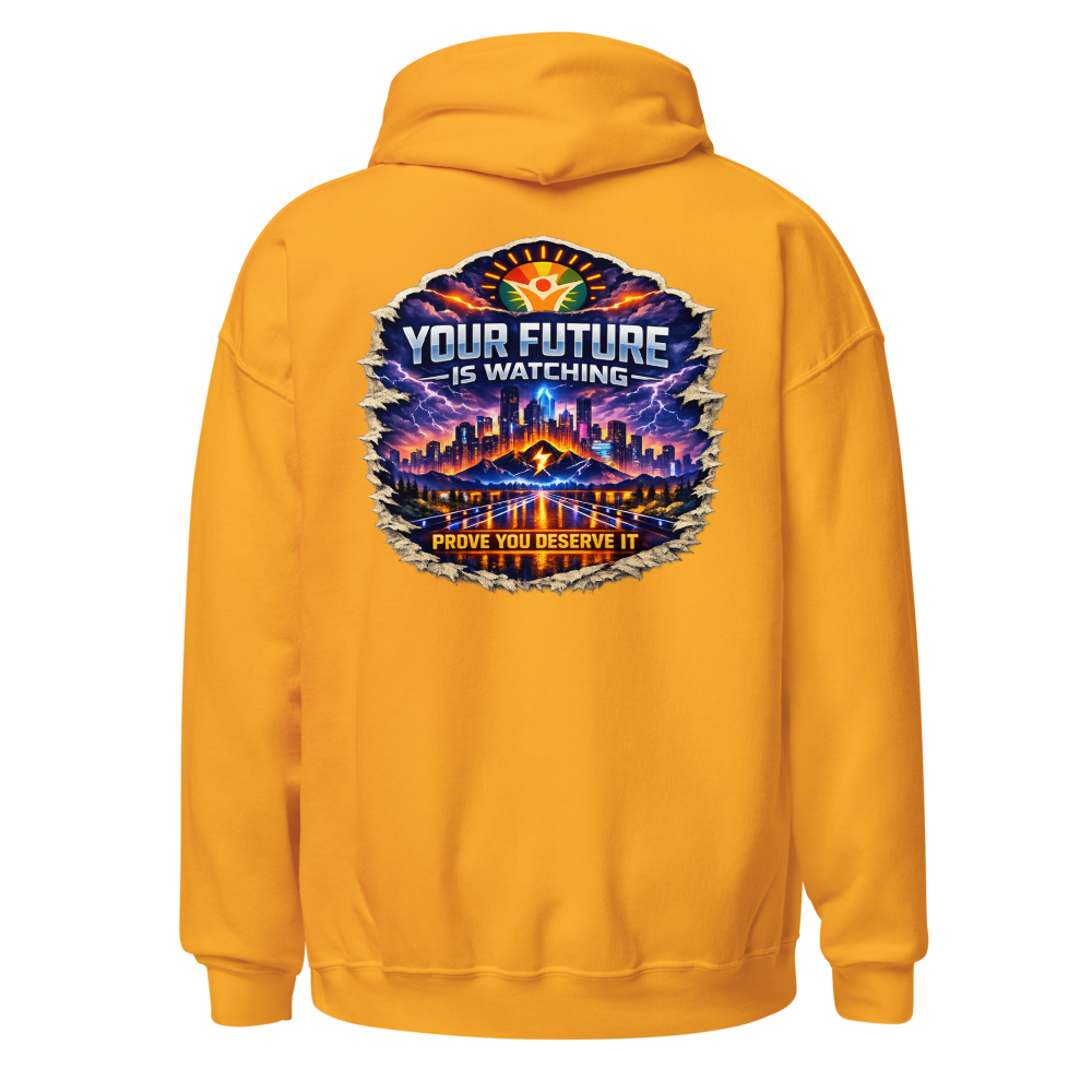 WOW University — Expedition Member Hoodie — Back (Gold)