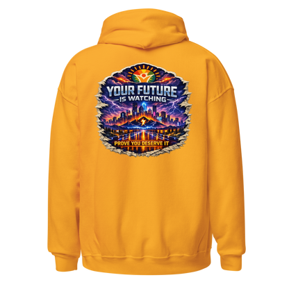 WOW University — Expedition Member Hoodie — Back (Gold)