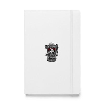 LTW TrainYourMind badge Hardcover Notebook