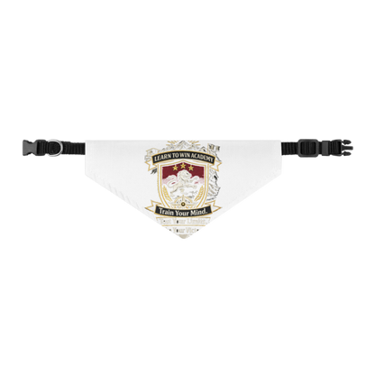 Learn To Win Academy | LTW Shield logo | Pet Bandana