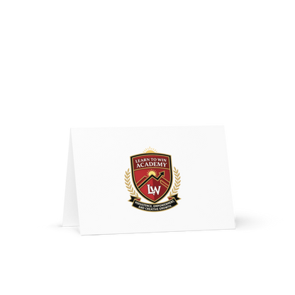 Learn To Win Academy | LTW Core logo | Greeting Card