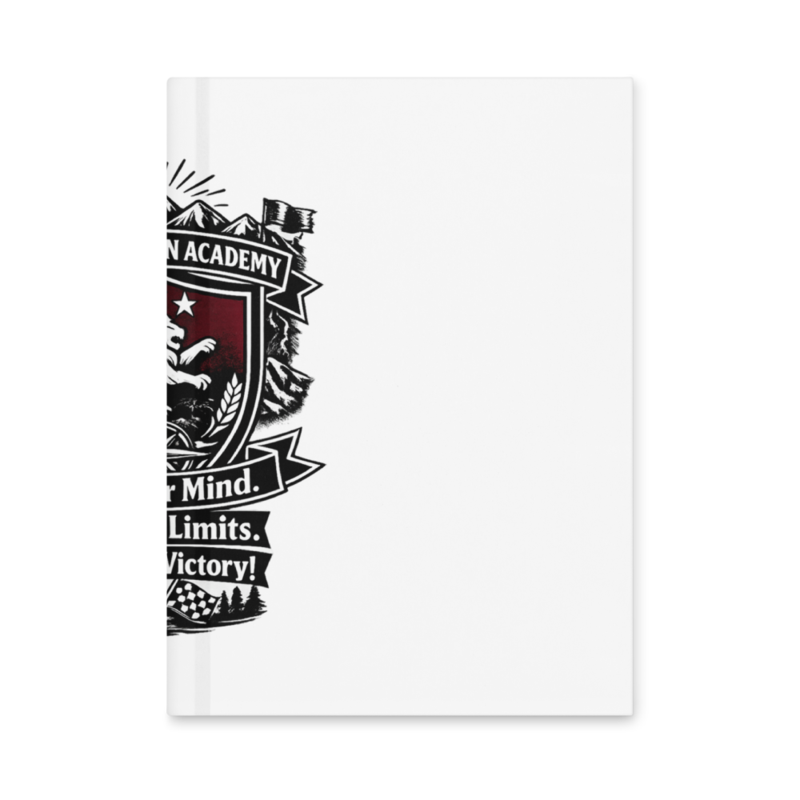 LTW TrainYourMind badge Hardcover Journal