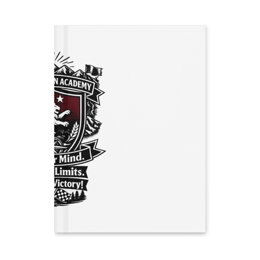 Learn To Win Academy | LTW TrainYourMind badge | Hardcover Journal