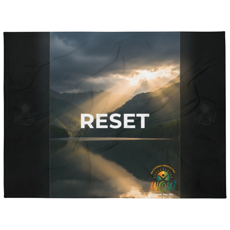 WOW | Reset | Throw Blanket