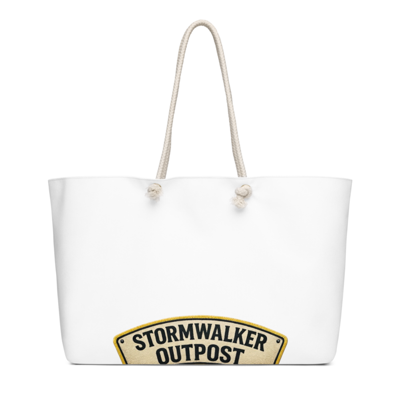 Stormwalker Outpost WOW logo Weekender Bag