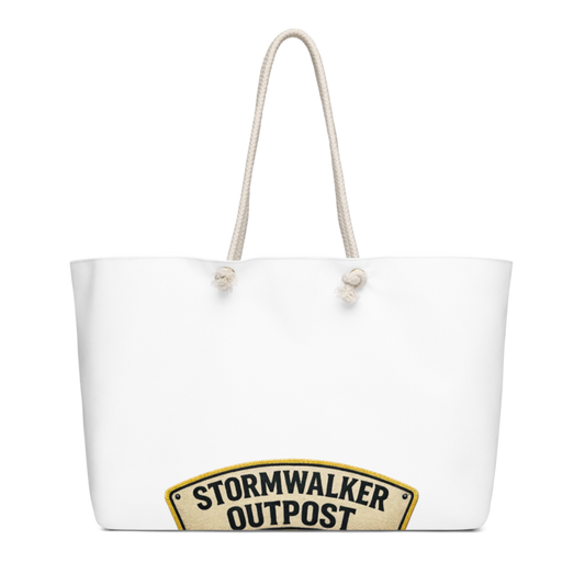Stormwalker Outpost WOW logo Weekender Bag