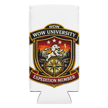 WOW University | WOWU ExpeditionMember badge | Can Cooler