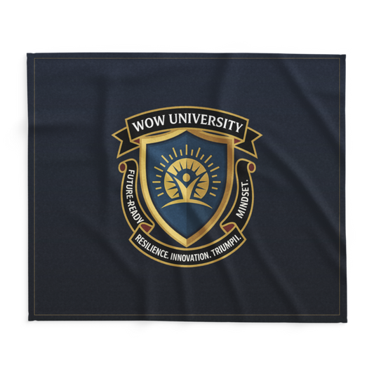 WOW University | WOWU FutureReadyMindset badge | Lightweight Summer Blanket