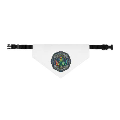 WOW University | WOWU DepartmentsDegrees medallion | Pet Bandana