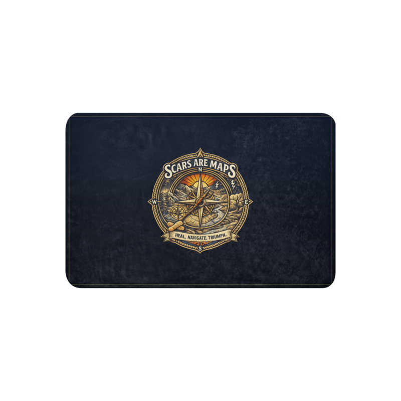 Stormwalker Outpost | Stormwalker ScarsAreMaps medallion | Sublimated Sherpa Blanket