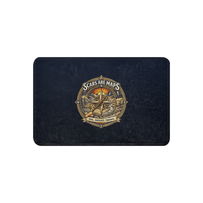 Stormwalker Outpost | Stormwalker ScarsAreMaps medallion | Sublimated Sherpa Blanket