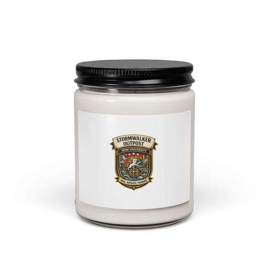 Stormwalker Outpost badge Soy Candle
