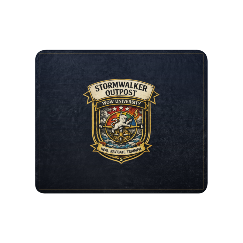 Stormwalker Outpost | Stormwalker Outpost badge | Sublimated Sherpa Blanket
