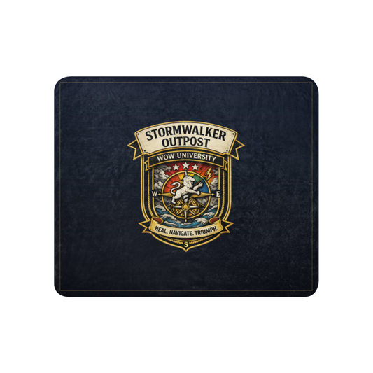 Stormwalker Outpost | Stormwalker Outpost badge | Sublimated Sherpa Blanket
