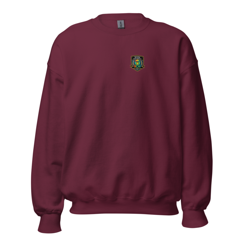 WOW University — Core Crest Crewneck