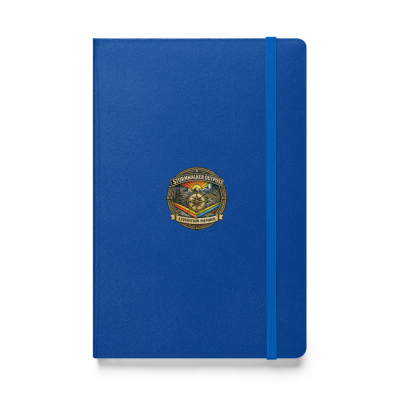Stormwalker Outpost medallion Hardcover Notebook
