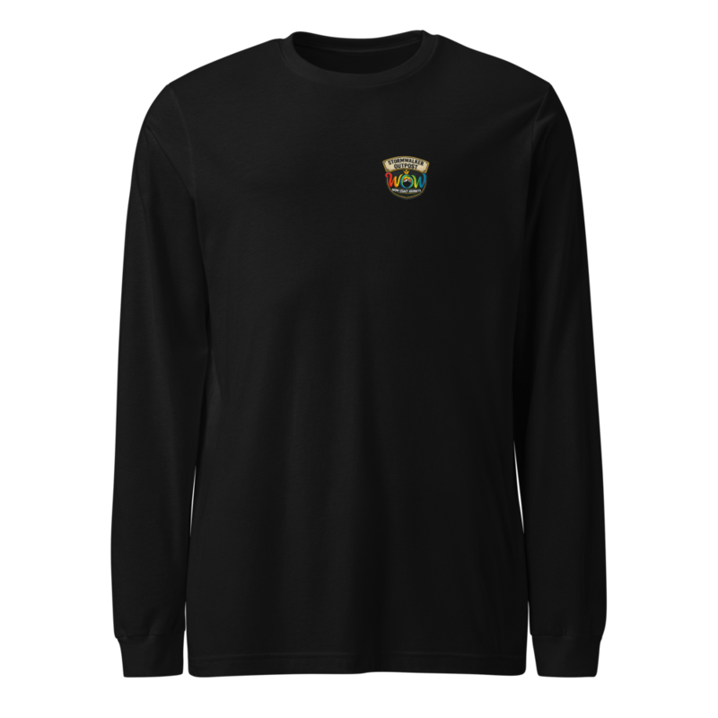 Stormwalker Outpost WOW logo Long Sleeve Tee