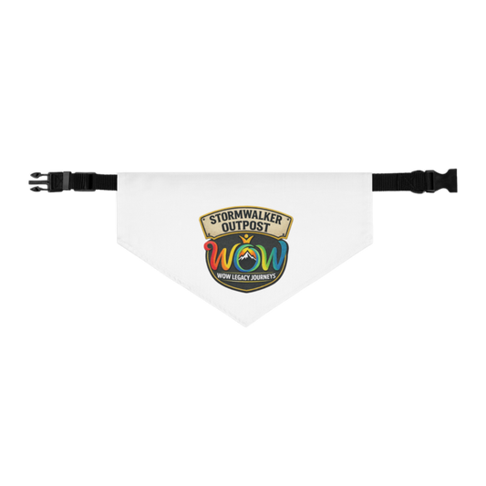 Stormwalker Outpost WOW logo Pet Bandana