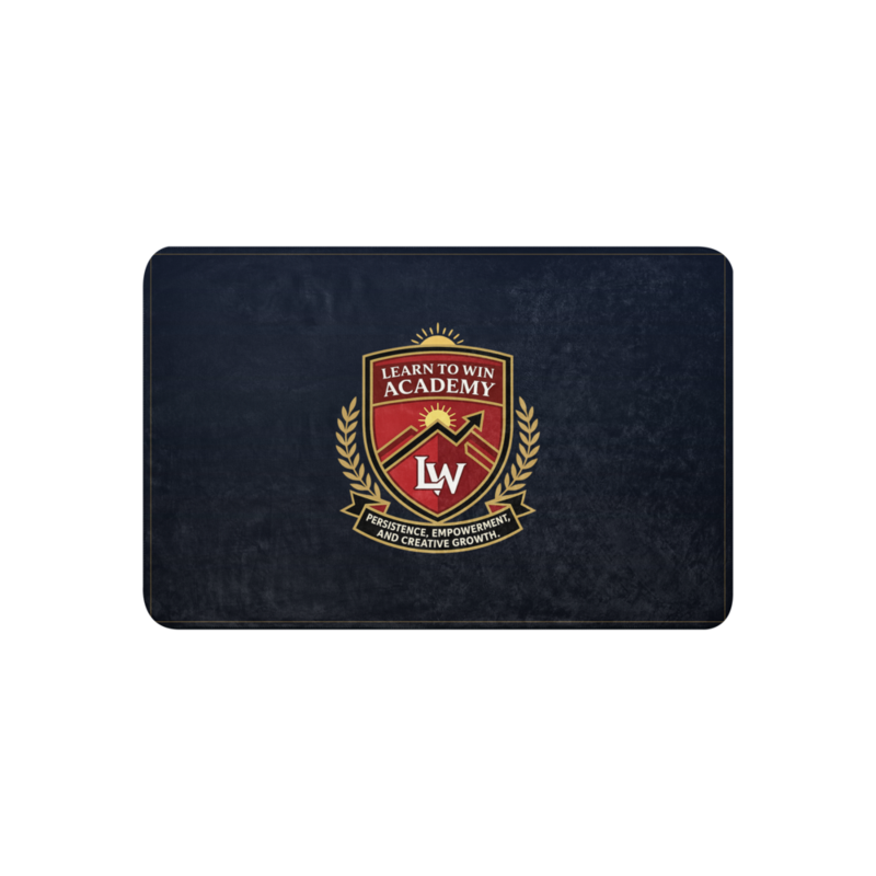 Learn To Win Academy | LTW Core logo | Sublimated Sherpa Blanket