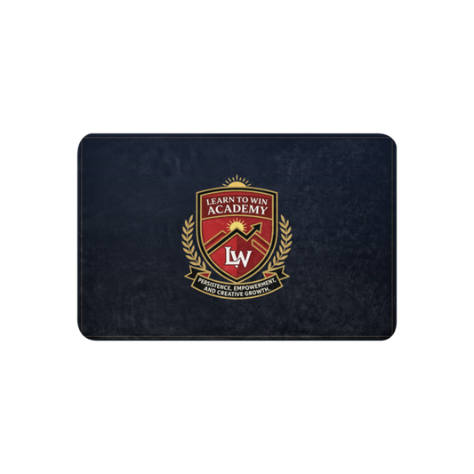 Learn To Win Academy | LTW Core logo | Sublimated Sherpa Blanket