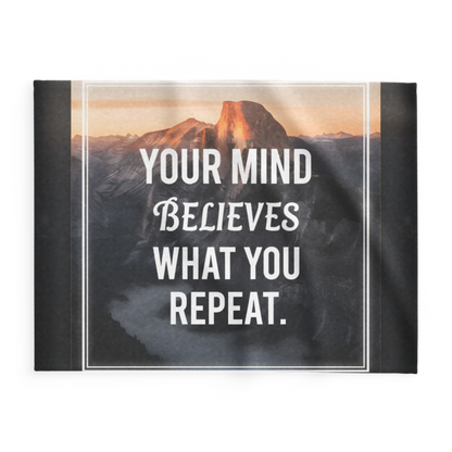 WOW | Your Mind Believes What You Repeat | Lightweight Summer Blanket