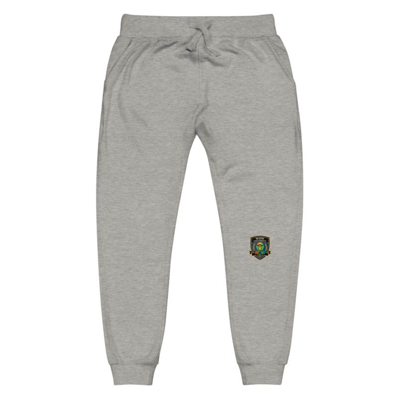 WOWU Core badge Fleece Sweatpants