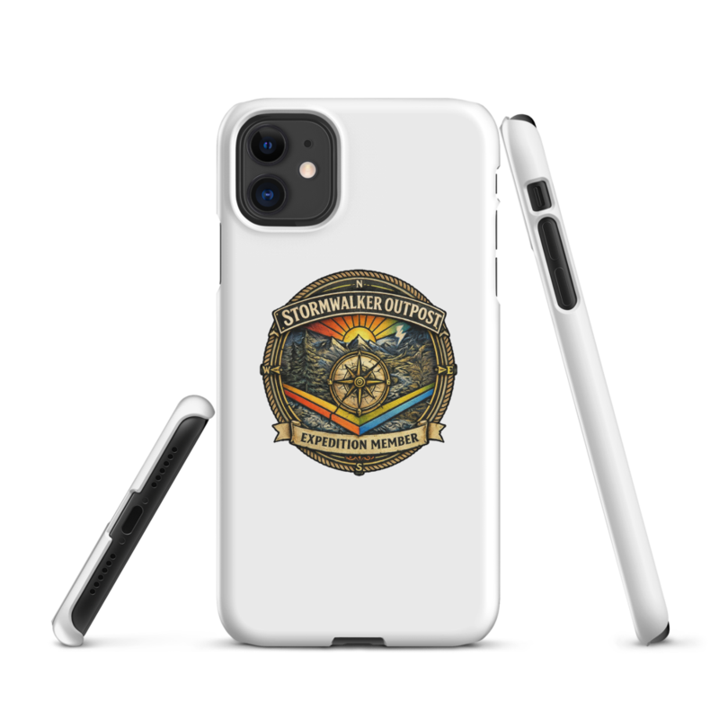 Stormwalker Outpost medallion iPhone Snap Case