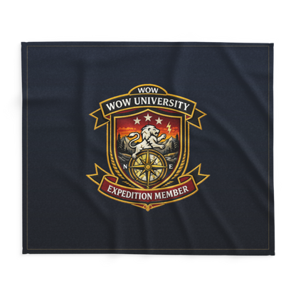 WOW University | WOWU ExpeditionMember badge | Lightweight Summer Blanket
