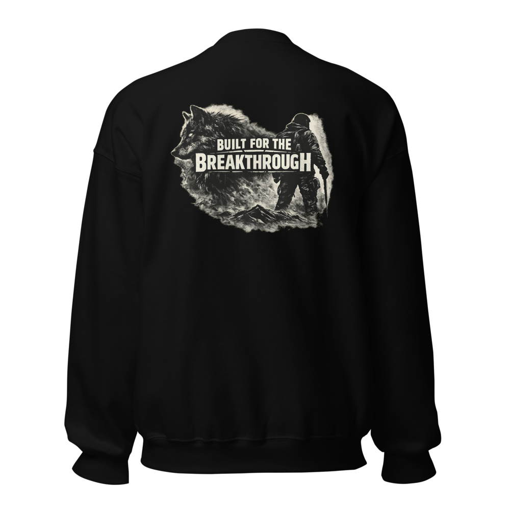 Stormwalker Outpost — Outpost Badge Crewneck — Back (Black)