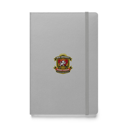 WOWU VisionaryLeadership badge Hardcover Notebook