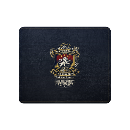 Learn To Win Academy | LTW Shield logo | Sublimated Sherpa Blanket