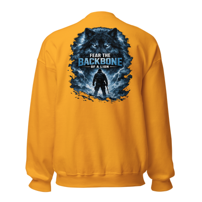 Stormwalker Outpost — Compass Badge Crewneck — Back (Gold)