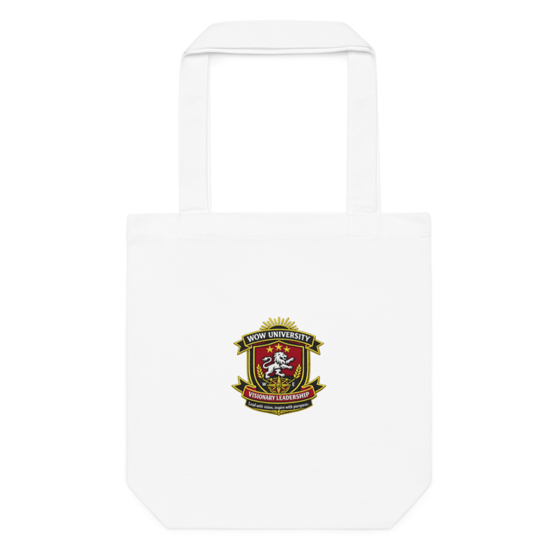WOWU VisionaryLeadership badge Cotton Tote Bag