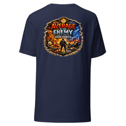 WOW University — Core Crest Tee — Back (Navy)