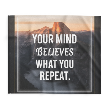 WOW | Your Mind Believes What You Repeat | Lightweight Summer Blanket