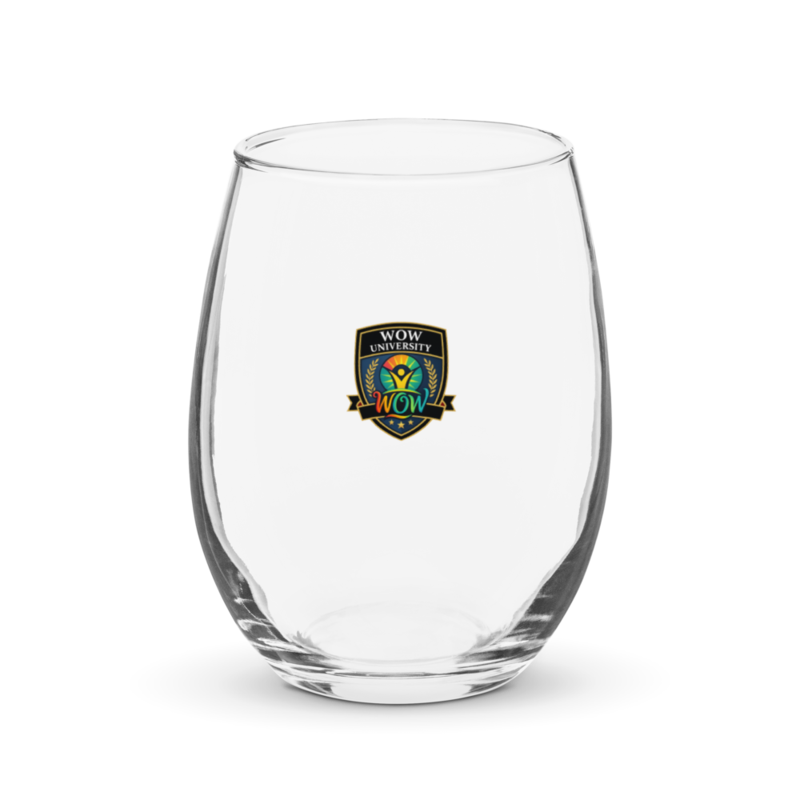 WOWU Core badge Wine Glass