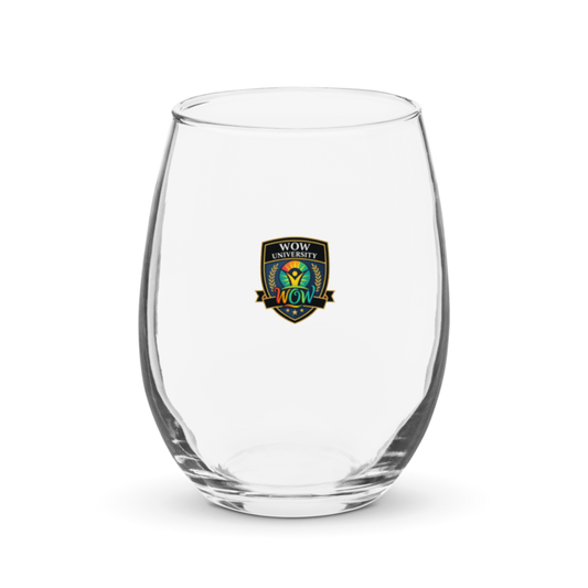 WOW University | WOWU Core badge | Wine Glass