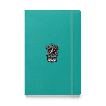LTW TrainYourMind badge Hardcover Notebook